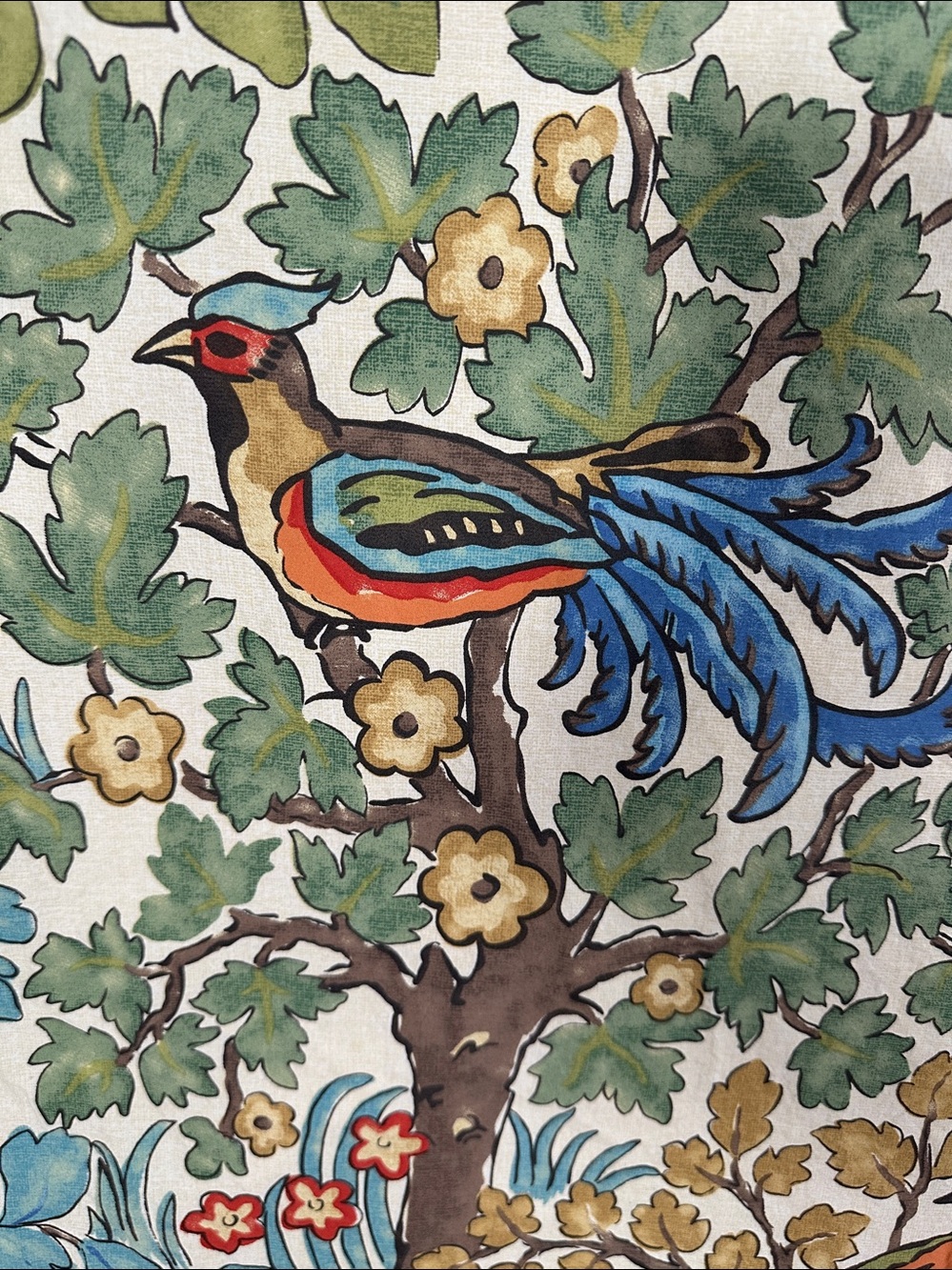 Pottery Barn Mayle Bird Duvet Cover Full/Queen Size - Picture 5 of 9